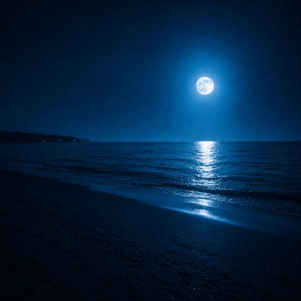 034 | Blue Moon Beach [Instrumental Psych-Analog Wash / Chillwave Drift]